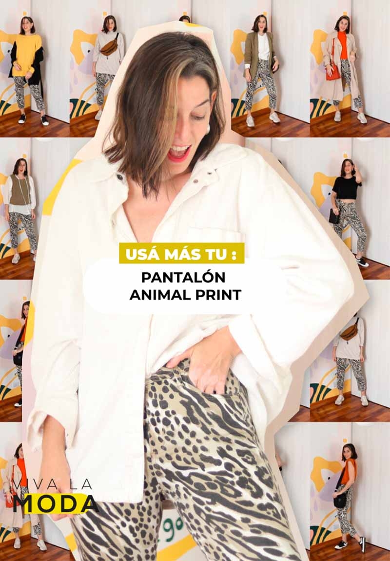##USAMASTUROPA: ¿COMO USAR UN PANTALON ANIMAL PRINT?